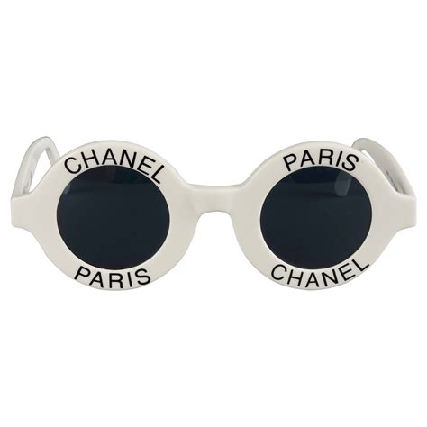 white circle chanel sunglasses|Sunglasses .